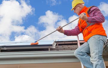 Little Birch soft wash roof cleaning